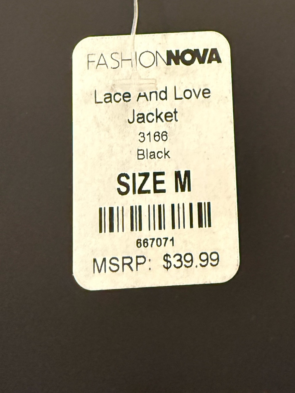 Fashion Nova Lace and Love Jacket NWT - Picture 8 of 8
